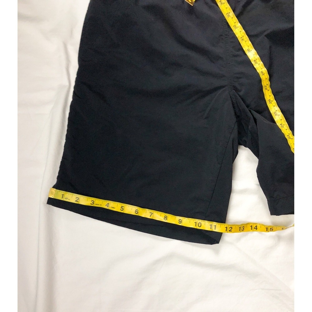 LANDS'‎ END Mens Drawstring Black Shorts Size M (32-34) - Picture 7 of 12